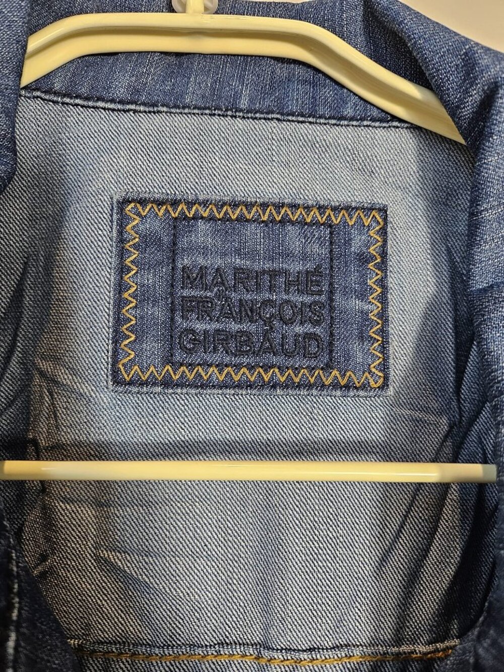 Marithé François Girbaud Denim Vest Jacket XXL - Picture 4 of 4